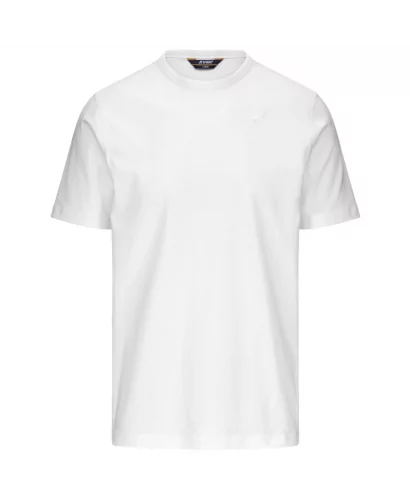 Acheter K-Way T-shirt En Jersey De Coton Adame Blanc K8131uw - K8131UW 001