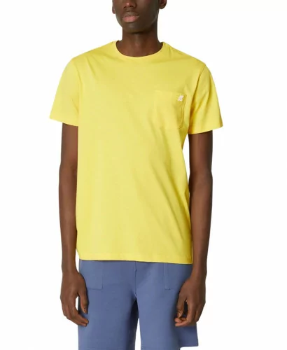 Acheter K-Way T-Shirt K-way pour homme à manches raglan Sigur Yellow Sunstruck -K00AI30 XZ7 à 50,00 €