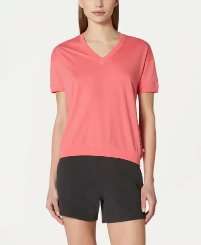 Acheter K-Way Tee-shirt femme K-way en coton jersey RUBIEL Pink Md - K21279W WHD - Vertigo Store