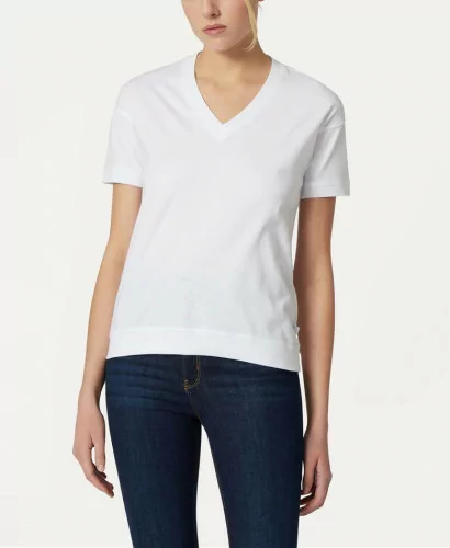 Acheter K-Way Tee-shirt femme K-way en coton jersey RUBIEL White -K21279W 001 à 50,00 €