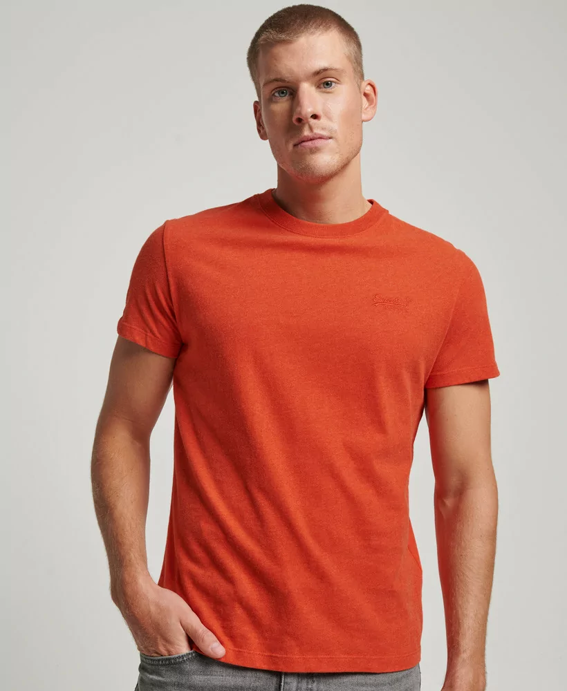 Acheter Superdry T-shirt Essential Logo en coton bio orange vif -M1011245A 5EG à 24,99 €