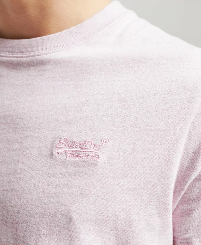 Acheter Superdry T-shirt Essential Logo en coton bio rose pâle -M1011245A O2R à 24,99 €