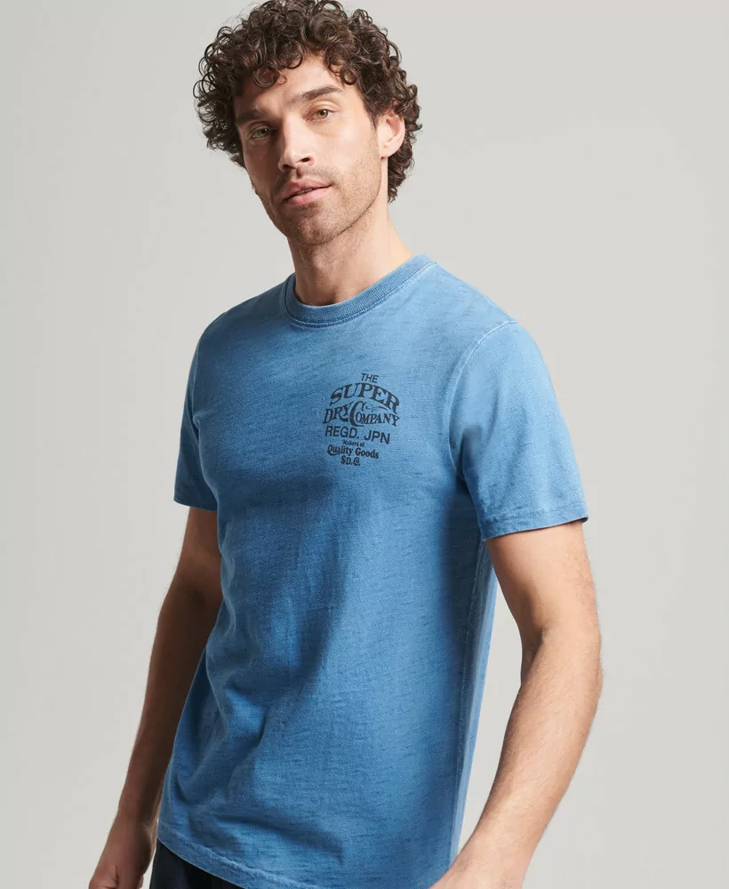 Acheter Superdry T-shirt Vintage indigo délavé -M1011537A 9FH à 44,99 €