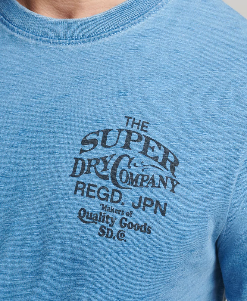 Acheter Superdry T-shirt Vintage indigo délavé - M1011537A 9FH - Vertigo Store