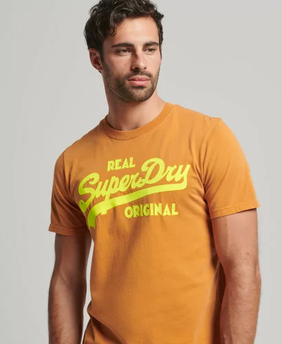Acheter Superdry T-shirt Vintage Logo brun soudanais - M1011478A 8IL - Vertigo Store