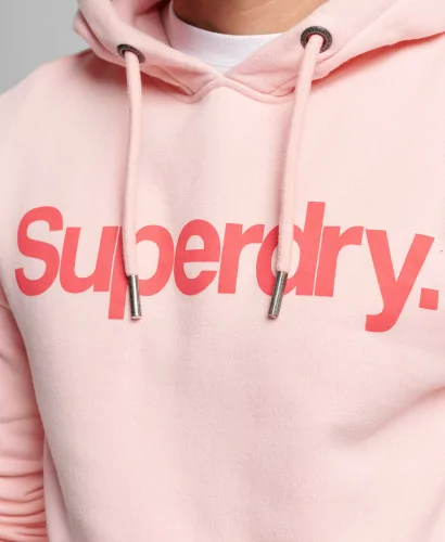 Acheter Superdry Sweat à capuche Graphic rose coucher de soleil - M2011884A VXD - Vertigo Store