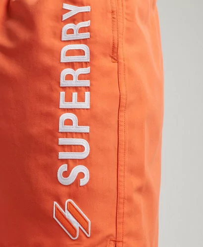 Acheter Superdry Short de bain Orange - M3010187A 03M - Vertigo Store