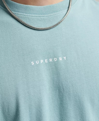 Acheter Superdry T-shirt à logo Code Surplus Bleu tourmaline -M1011637A 8PY à 39,99 €