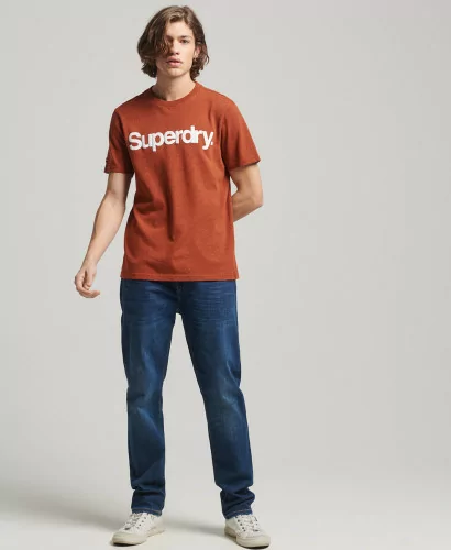 Acheter Superdry T-shirt classique Orange Arizona Poudré -M1011633A UR5 à 39,99 €