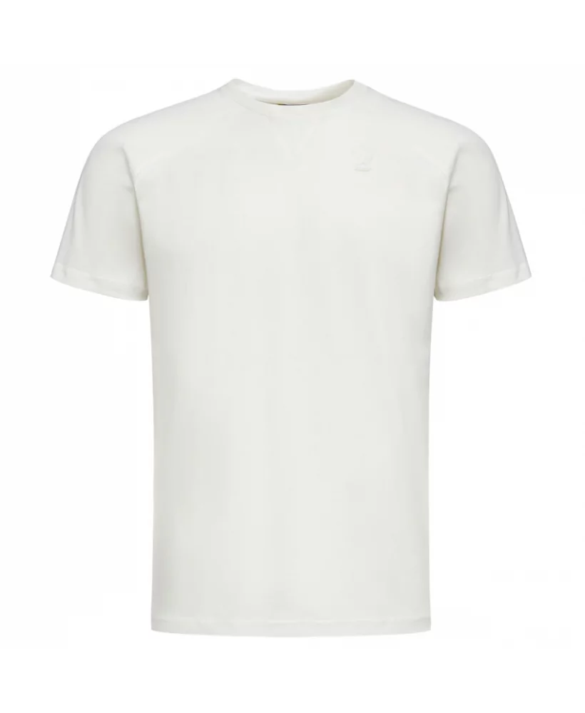 Acheter K-Way T-shirt Manches Raglan En Coton K-way Edwing White Gardenia -K0074Q0 X42 à 50,00 €