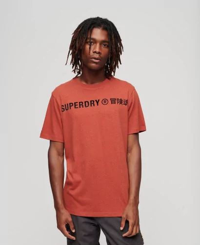 Acheter Superdry T-shirt Vintage Logo rouille -M1011758A 1AS à 39,99 €
