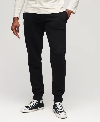 Acheter Superdry Pantalon de survêtement Essential Logo Noir - M7011032A 02A - Vertigo Store